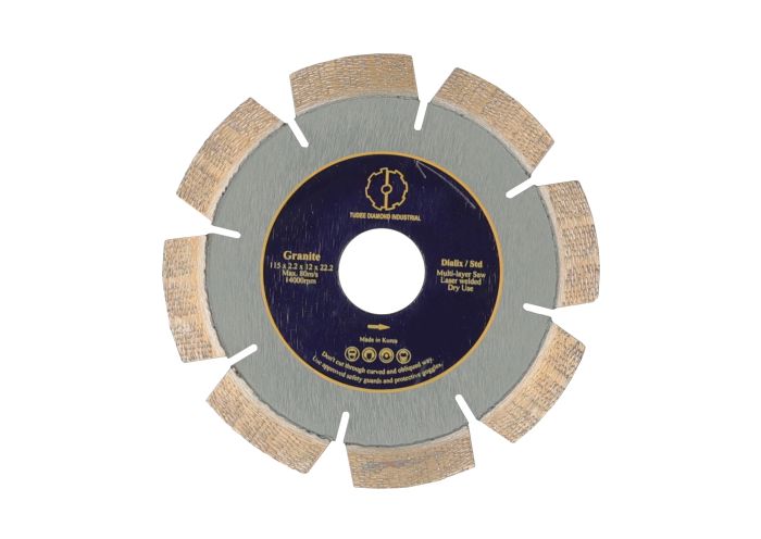 Disc diamantat Tudee debitare granit, standard, 115x22.2x12x2.2mm