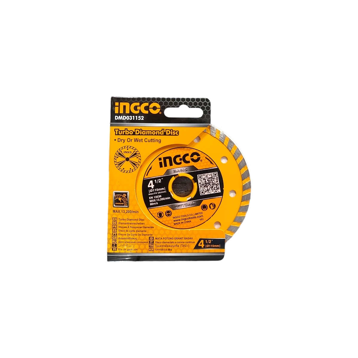 DISC DIAMANTAT TURBO 115X7.5MM DMD031152
