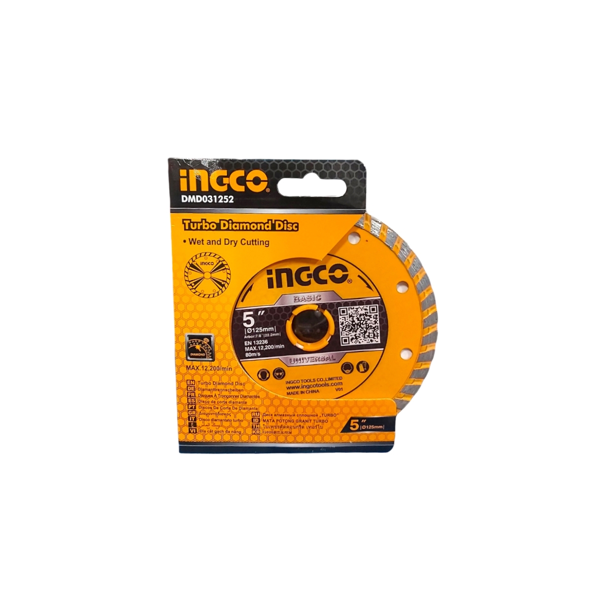DISC DIAMANTAT TURBO 125MM*7.5MM DMD031252