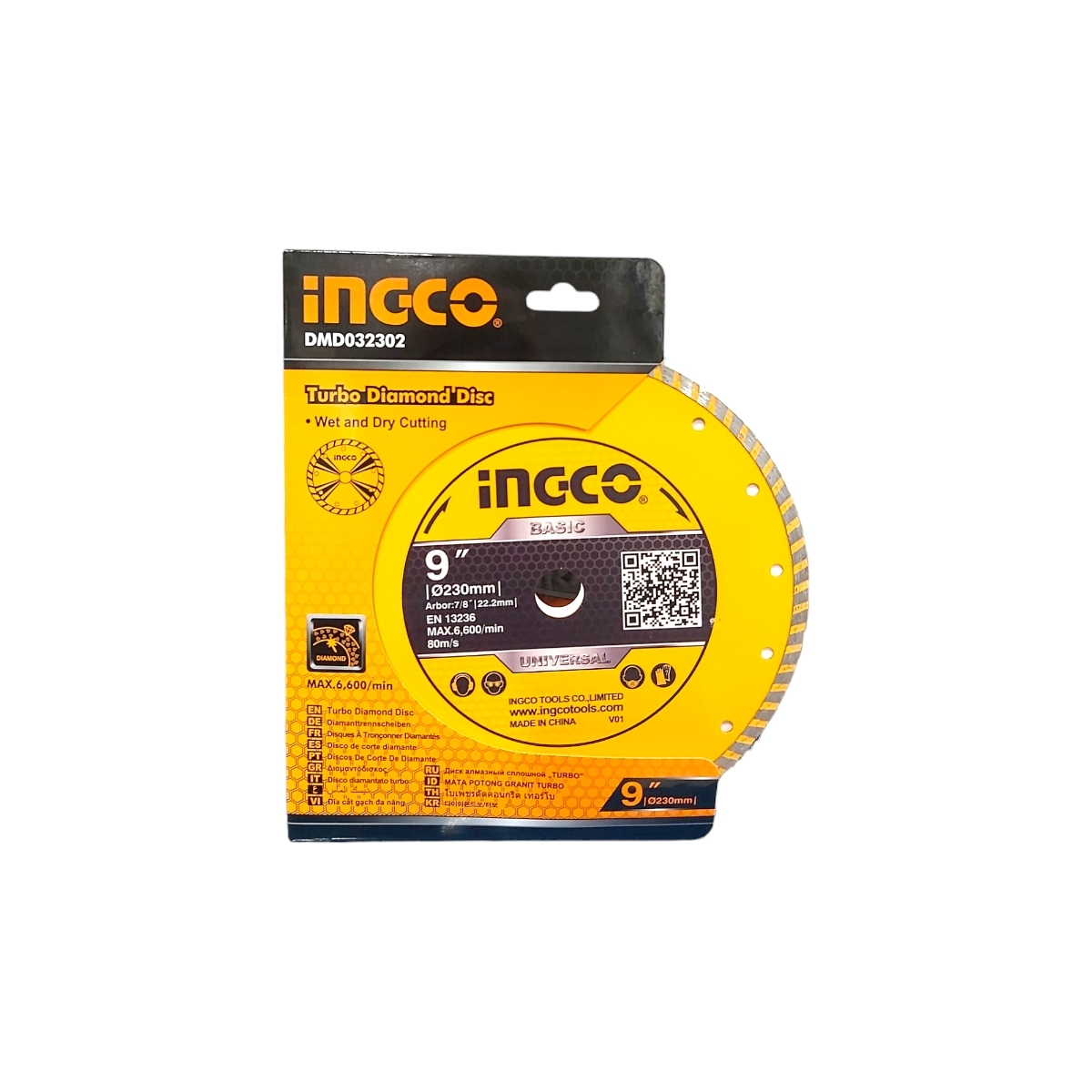 DISC DIAMANTAT TURBO 230MM*7.5MM DMD032302