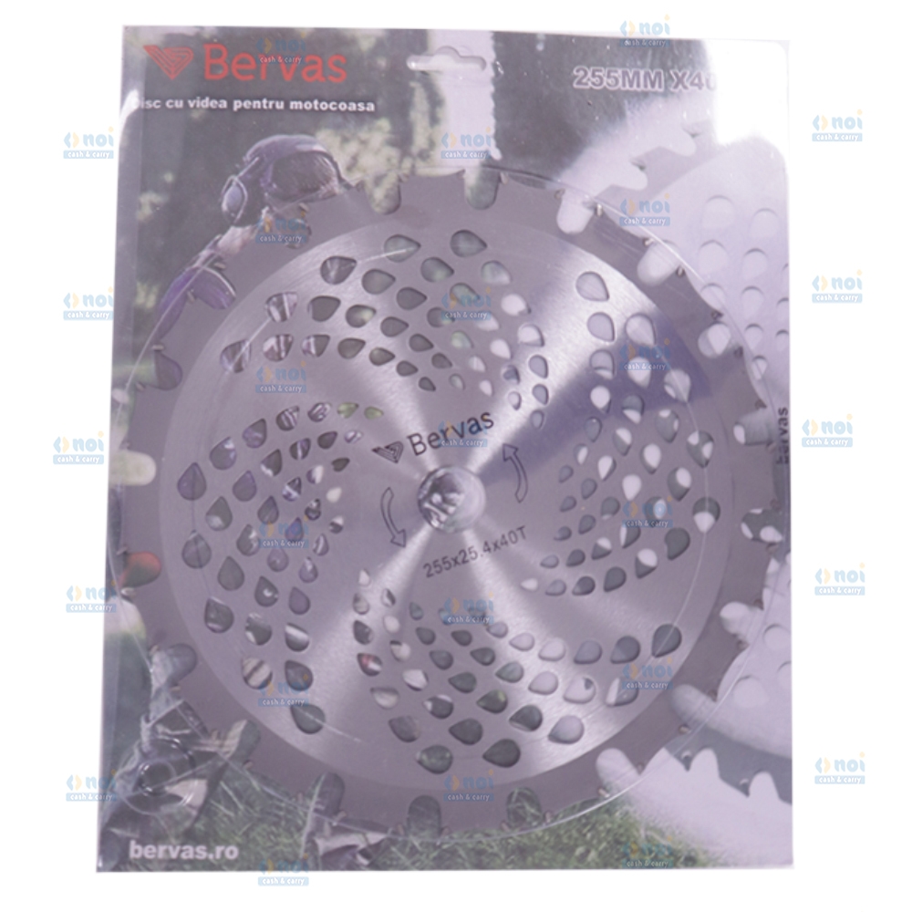 DISC MOTOCOASA CU VIDEA DUBLU SENS 255X40 8646