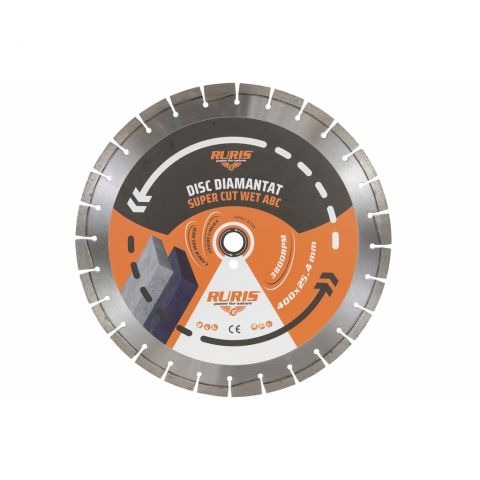 Disc Ruris Super Cut Wet Abc 400X25.4