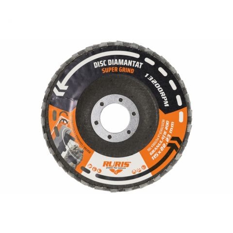 Set Disc Diamantat Pentru Slefuire Ruris Super Grind 115X22.23