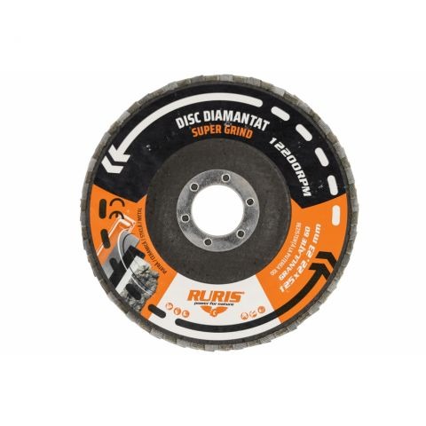 Set Disc Diamantat Pentru Slefuire Ruris Super Grind 125X22.23