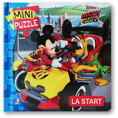 Disney Junior. MINI PUZZLE. Mickey si pilotii. La start