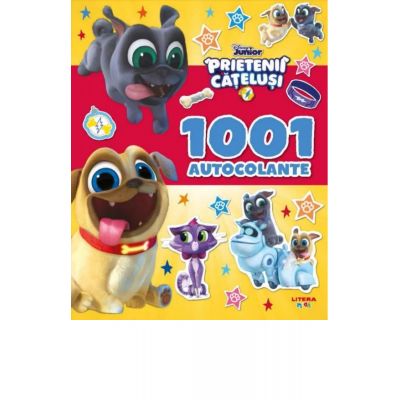 Disney Junior. Prietenii catelusi. 1001 de autocolante