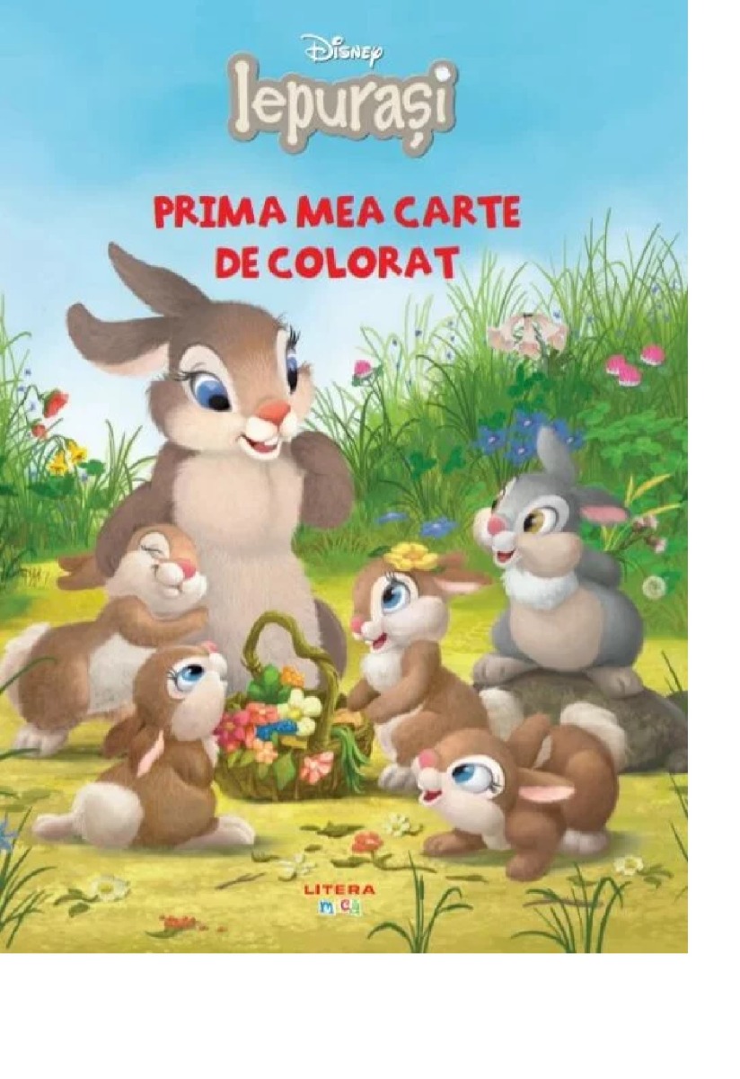 Disney. Iepurasi. Prima mea carte de colorat