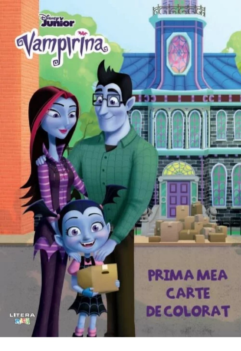 Disney Junior. Vampirina. Prima mea carte de colorat