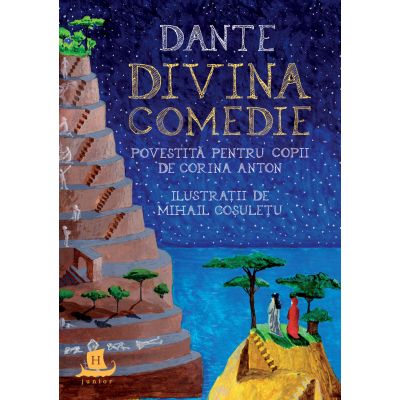 Divina Comedie povestita pentru copii de Corina Anton - Dante