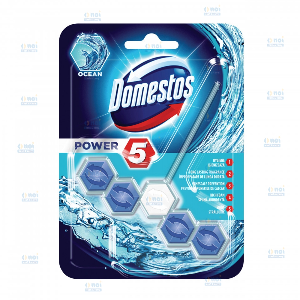 DOMESTOS POWER5 ODORIZANT WC OCEAN 2X55G