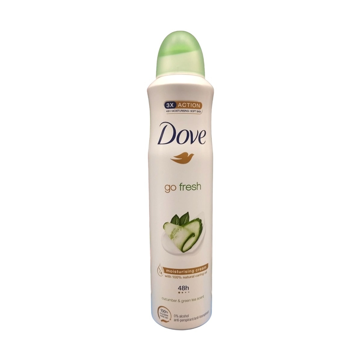 DOVE DEO SPRAY GO FRESH CUCUMBER&GREEN TEA 250ML