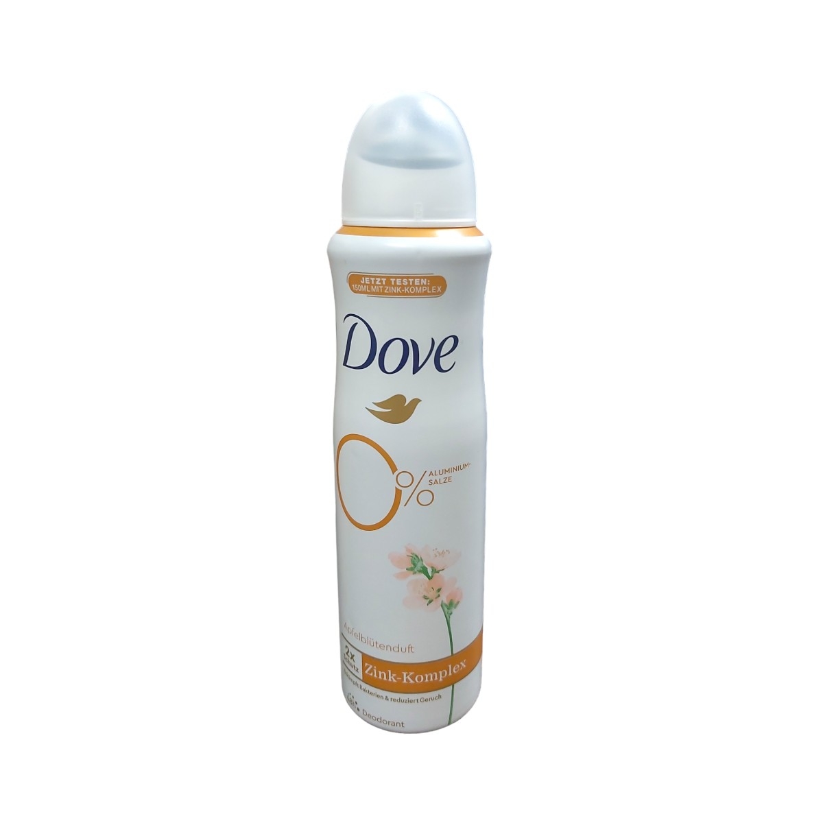 DOVE DEO SPRAY ZINK-KOMPLEX FLORI DE MAR 0%ALC 150ML