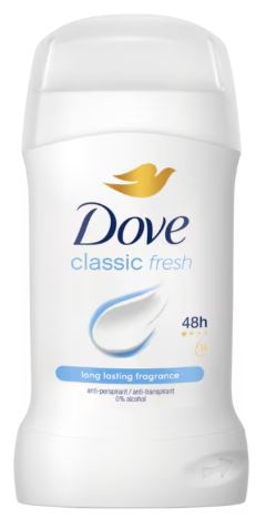 DOVE DEO STICK 50ML CLASSIC FRESH
