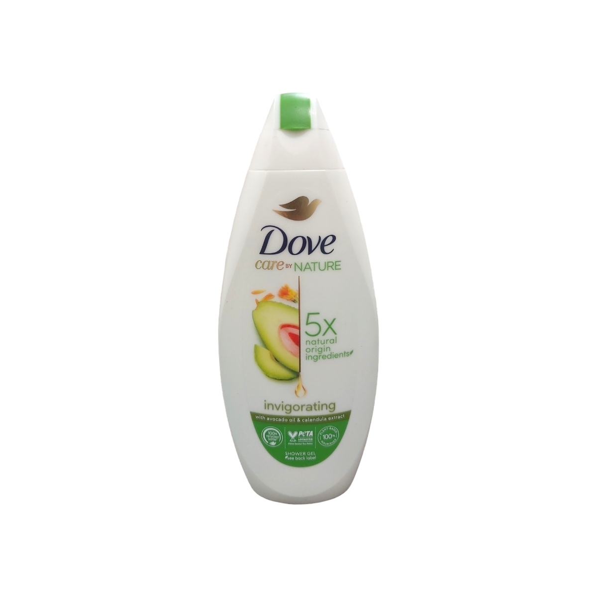 DOVE GEL DE DUS INVIGORATING AVOCADO OIL&CALENDULA EXTRACT 225ML