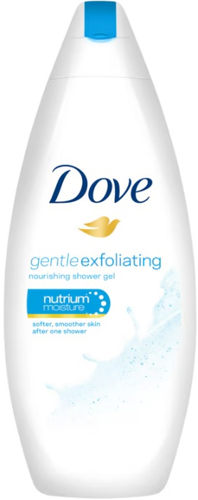 DOVE GEL DE DUS GENTLE EXFOLIATING 250ML