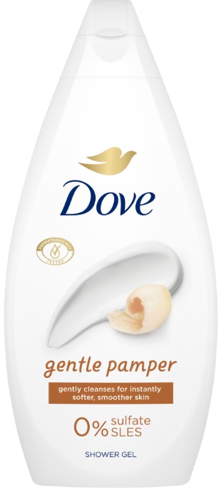 DOVE GEL DE DUS GENTLE PAMPER SHEA BUTTER&VANILLA 450ML