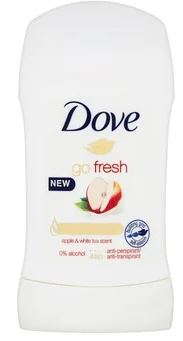 DOVE DEO STICK APPLE&WHITE TEA 40ML