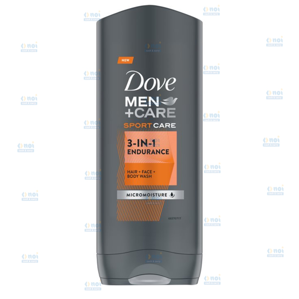 DOVE MEN+CARE GEL DE DUS 3IN1 ENDURANCE 400ML