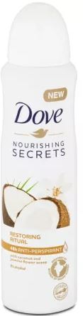 DOVE DEO SPRAY COCONUT&JASMINE 0%ALC 250ML