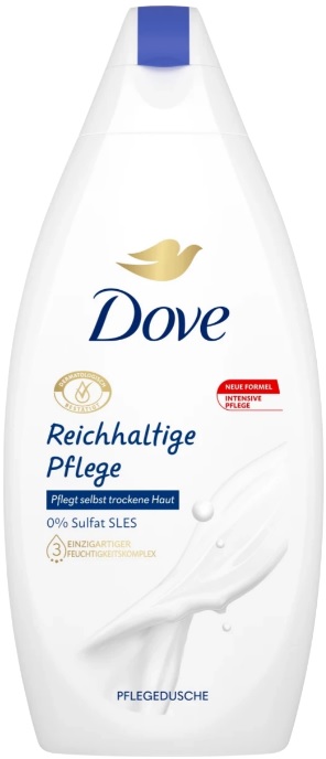 DOVE GEL DE DUS REICHHALTIGE PFLEGE 400ML