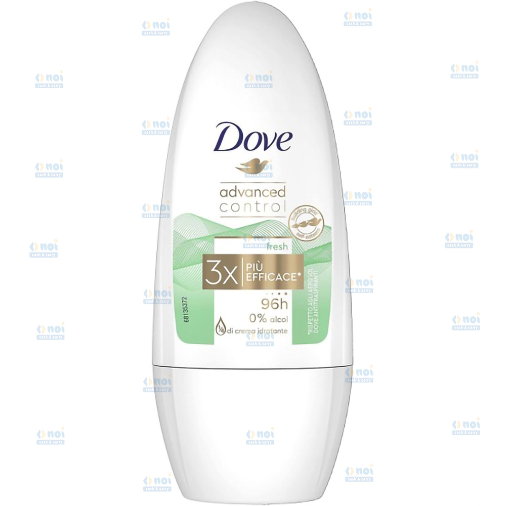 DOVE ROLL ON 50ML ADVANCED CONTROL 3X FRESH 96H