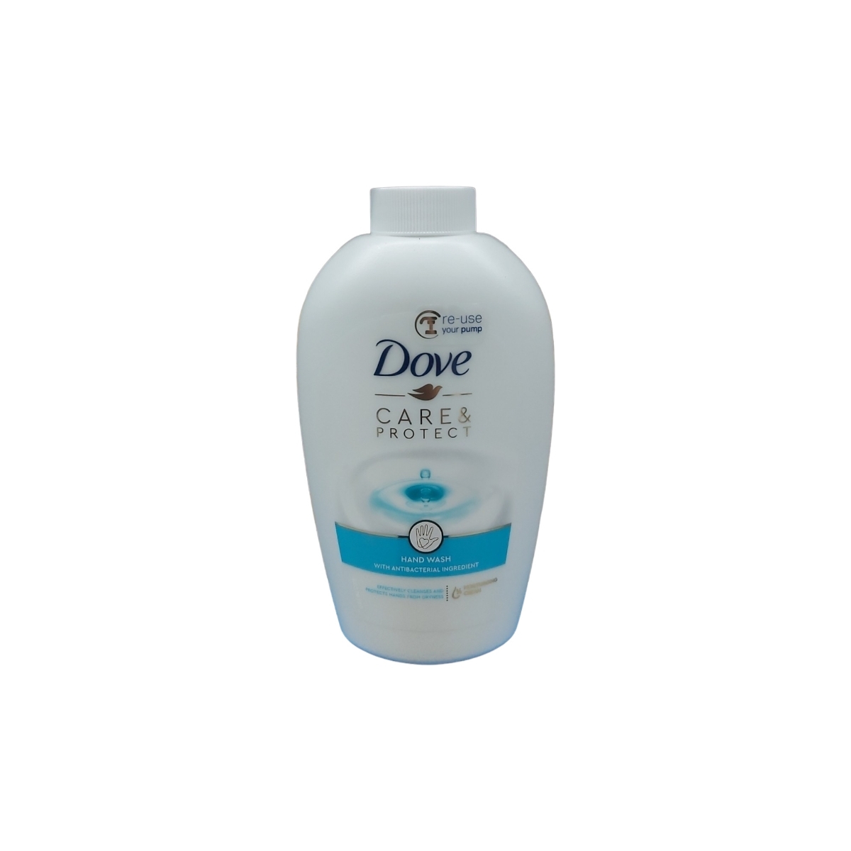 DOVE SAPUN LICHID CARE PROTECT REZERVA 250ML