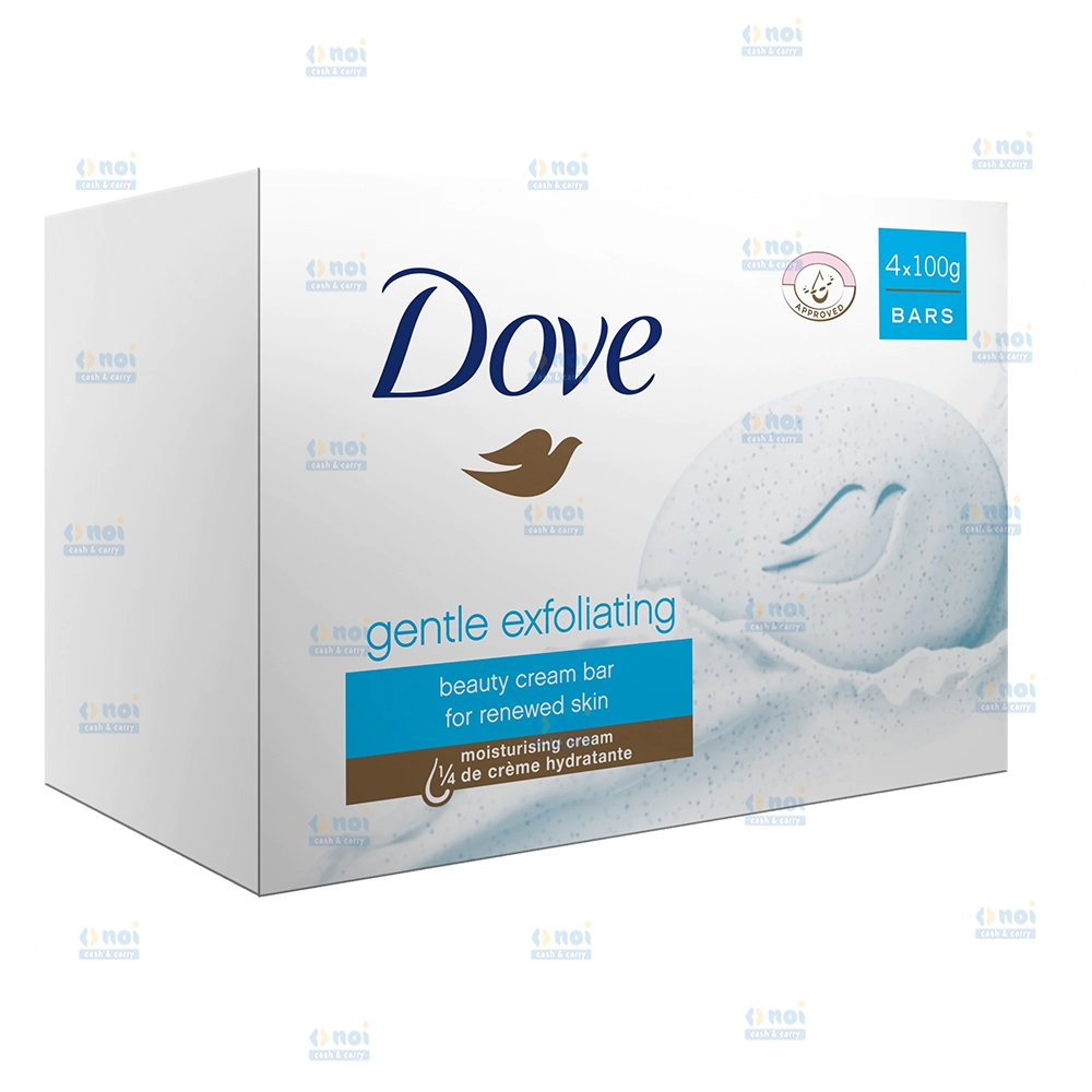 DOVE SAPUN SOLID GENTLE EXFOLIATING 4X90G
