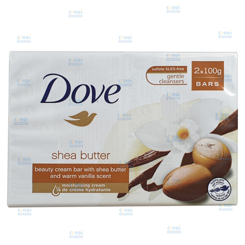 DOVE SAPUN SOLID SHEA BUTTER&VANILLA 2X100G