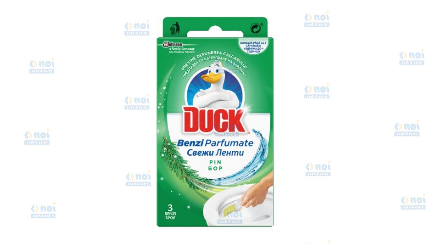 DUCK BENZI PARFUMATE WC PINE 3BUC