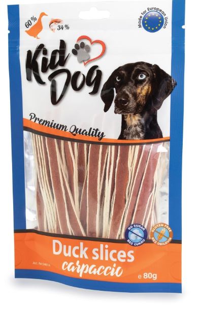 Recompense Pentru Caini, Felii Carpaccio De Rata Si Cod, 80 g, A04614