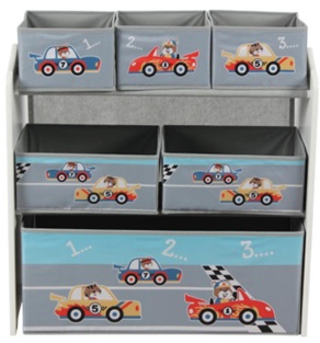 Dulap depozitare jucarii Cars, U-Grow