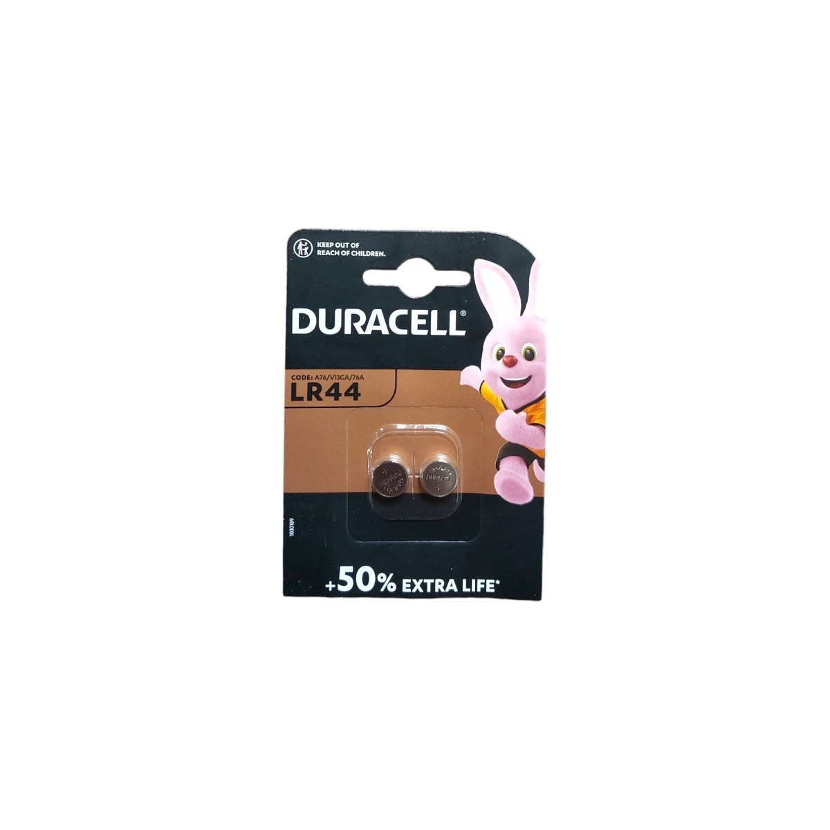 DURACELL BATERII 2BUC LR44