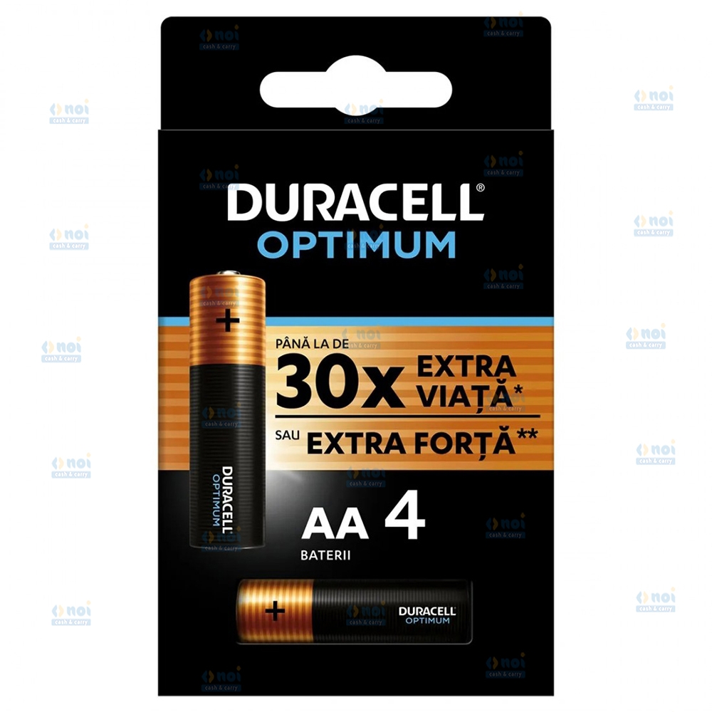 DURACELL OPTIMUM BATERII AA 4BUC