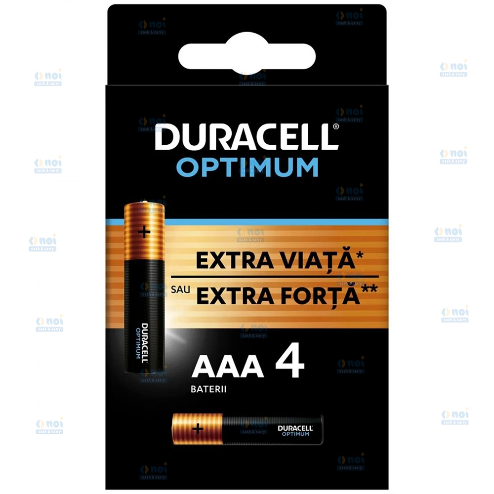DURACELL OPTIMUM BATERII AAA 4BUC