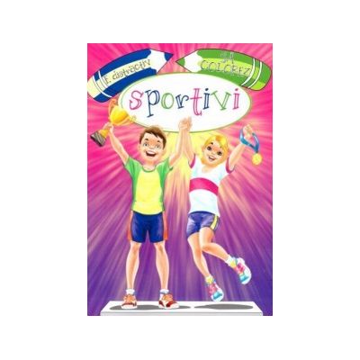 E distractiv sa colorez sportivi - Adrian Barbu (ilustrator)