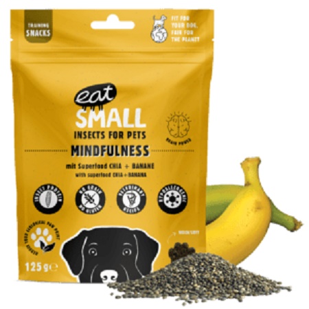 Recompensa Mindfulness Snack cu Insecte, Chia si Banane, Eat Small