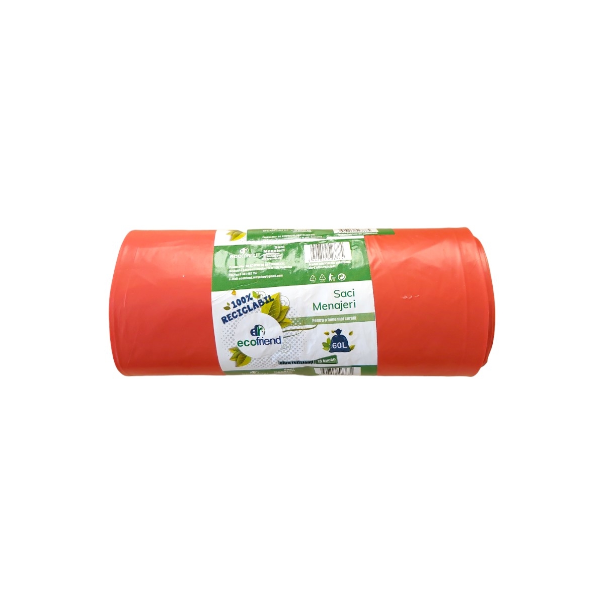 ECO SACI MENAJ 60L 15BUC/ROLA