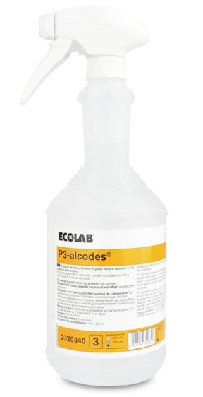 Ecolab P3 Alcodes Biocid Dezinfectant spray pentru suprafete, fara clatire, pe baza de alcool, 1l