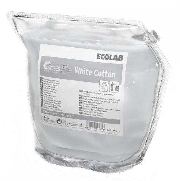 Odorizant si neutralizator mirosuri, 2 l, OASIS PRO WHITE COTTON