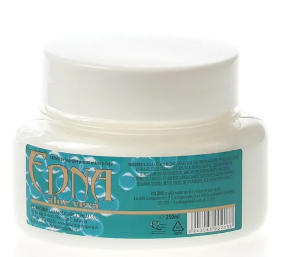 EDNA CREMA DE MAINI&FATA ALOE VERA 250ML