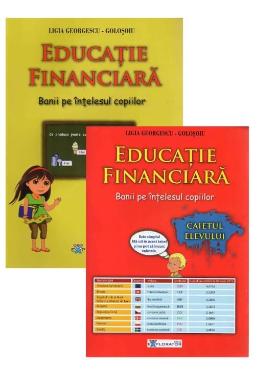 Educatie financiara - Banii pe intelesul copiilor (set carte+caiet)