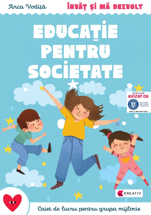 Invat si ma dezvolt – Educatie pentru societate (grupa mijlocie) - Anca Vodita Editie 2023