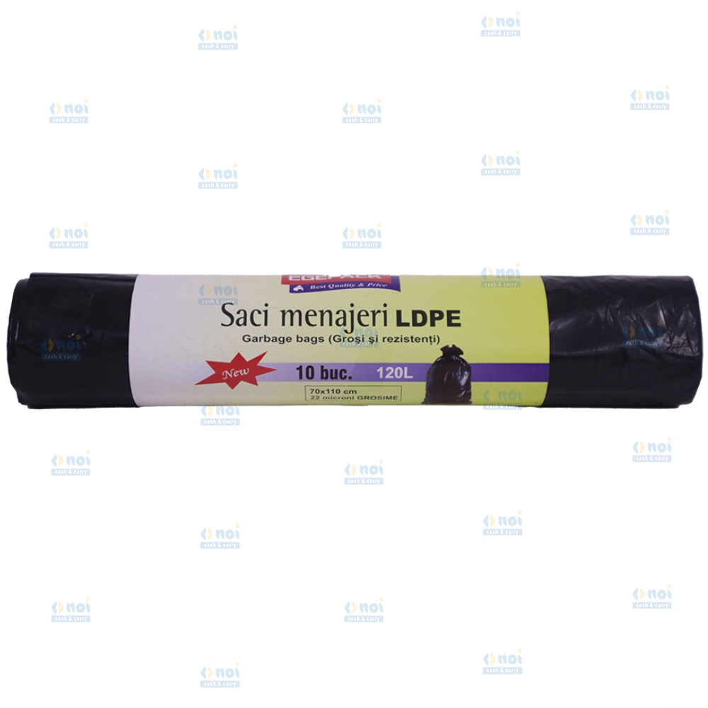EGEPACK SACI MENAJERI 120L 10BUC/ROLA