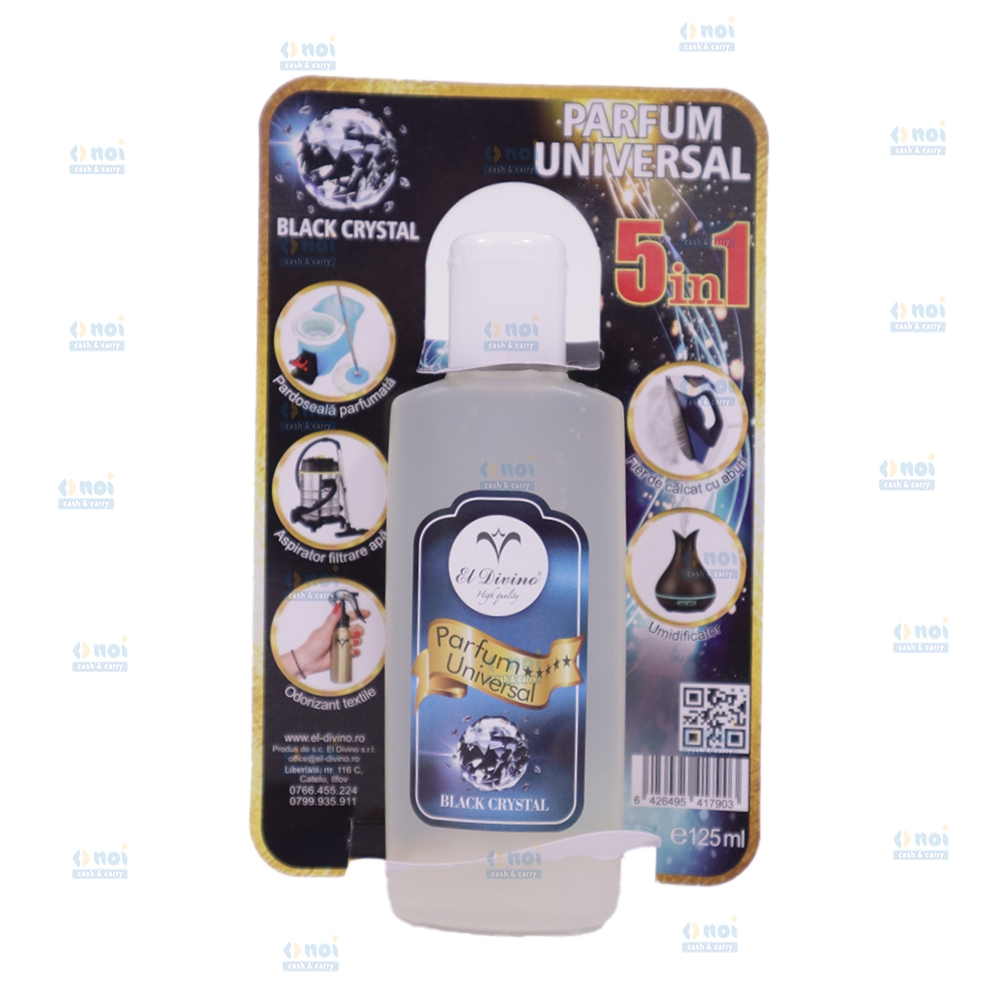 EL DIVINO PARFUM UNIVERSAL 5IN1 BLACK CRYSTAL 125ML