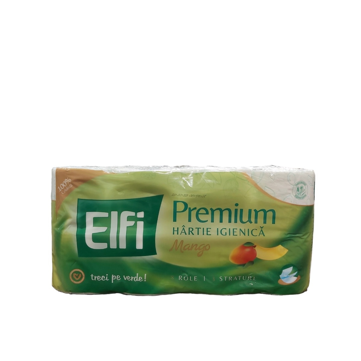 ELFI HARTIE IGIENICA PREMIUM MANGO 3STR 150FOI 8ROLE/SET