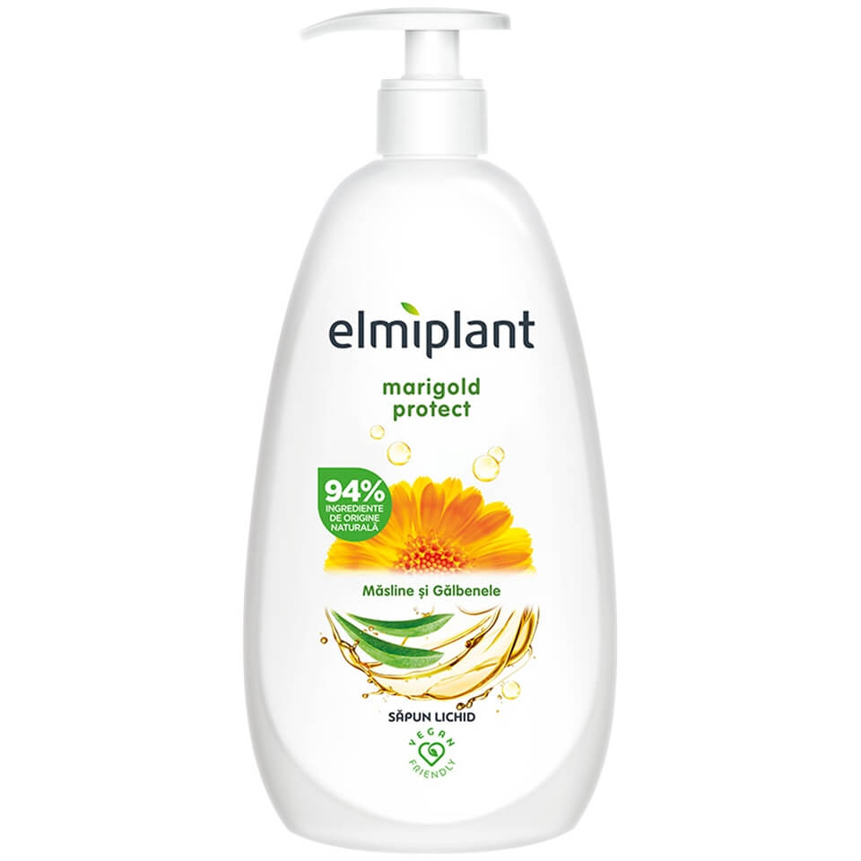 Sapun Lichid Masline si Galbenele, 500 ml, Elmiplant