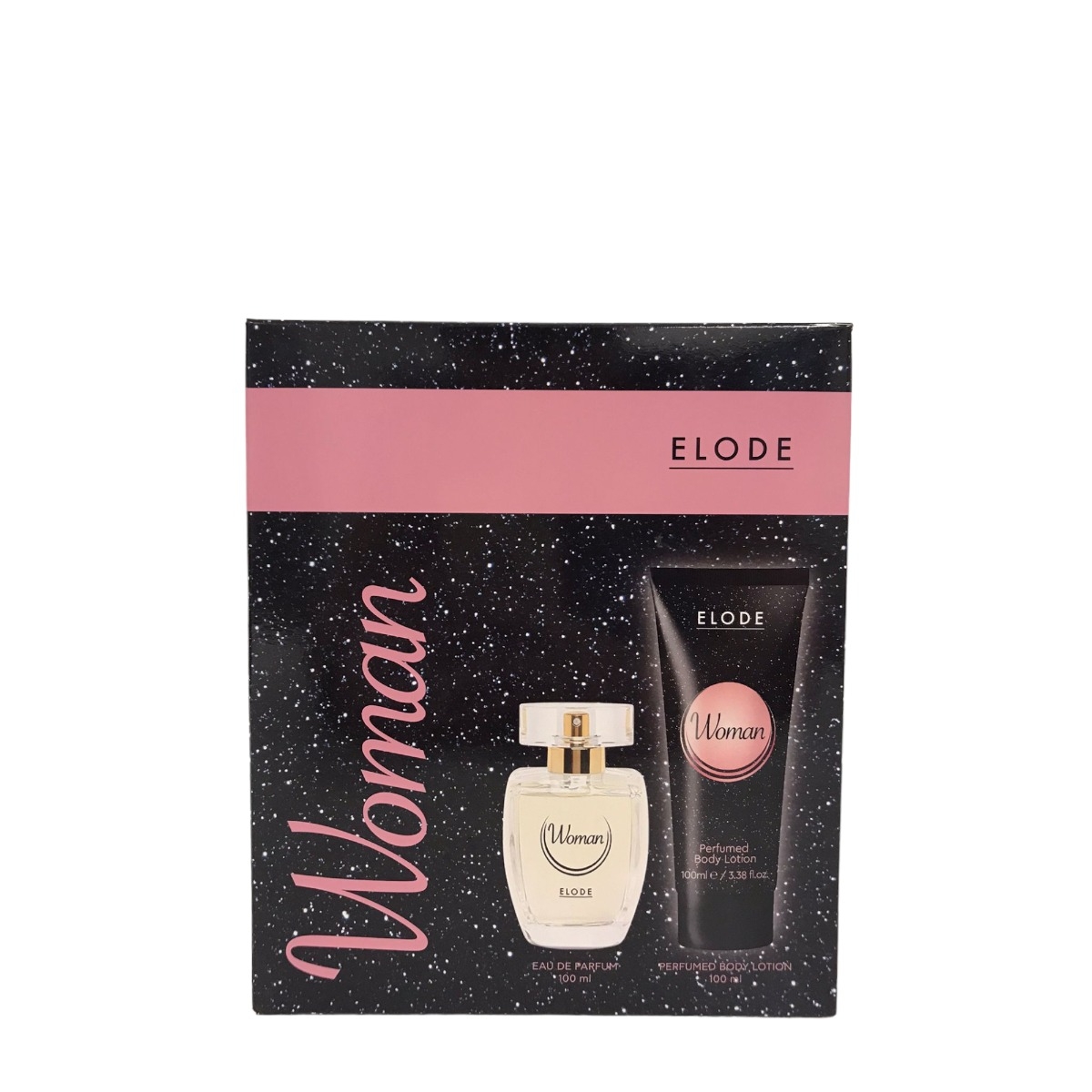 ELODE WOMAN EDT100+LOTIUNE CORP100ML SET CADOU
