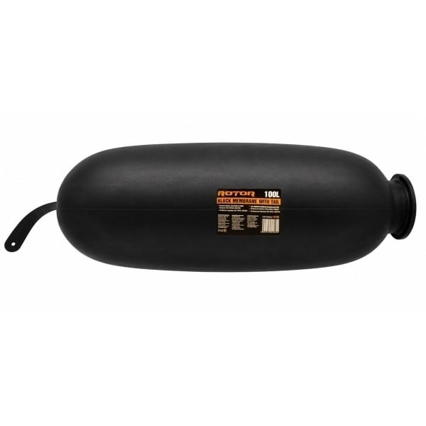 Membrana Hidrofor ROTOR, 100L, cauciuc, cu coada, negru