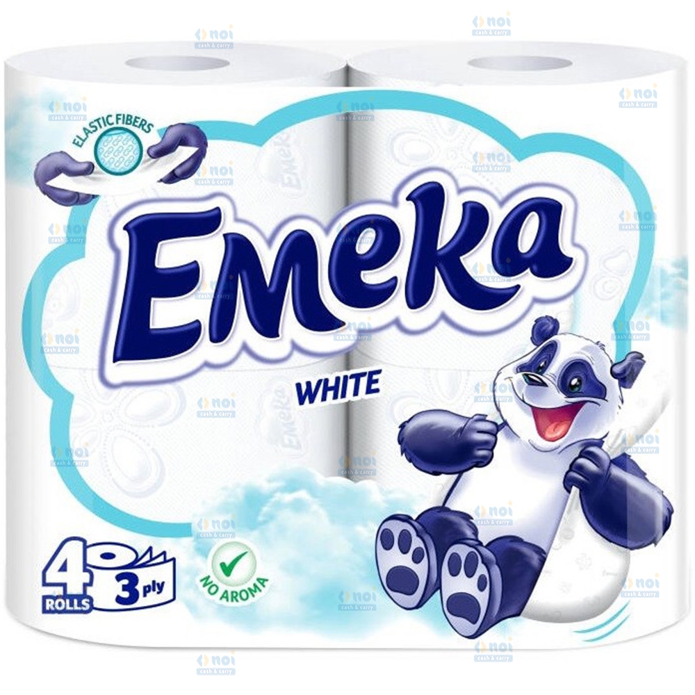 EMEKA HARTIE IGIENICA 4ROLE 3STR WHITE
