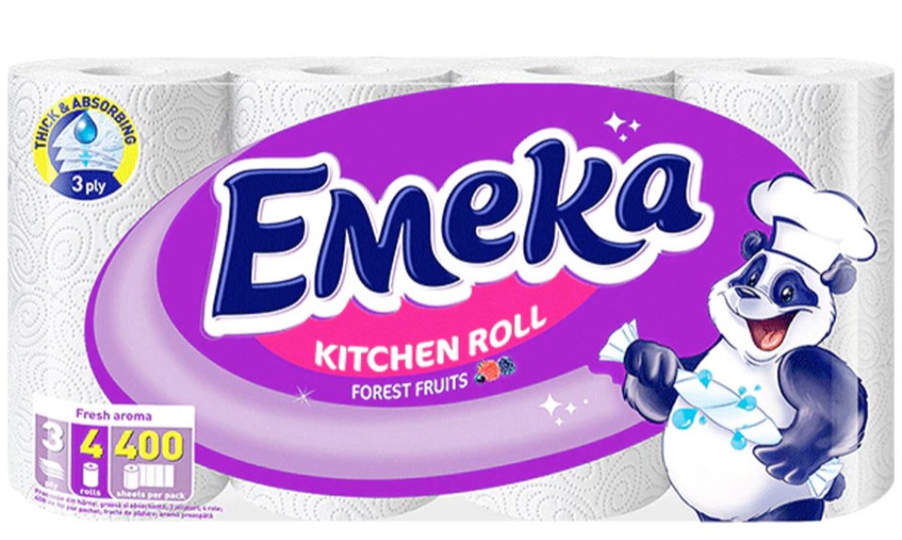 EMEKA PROSOP HARTIE 4ROLE 3STR FOREST FRUITS
